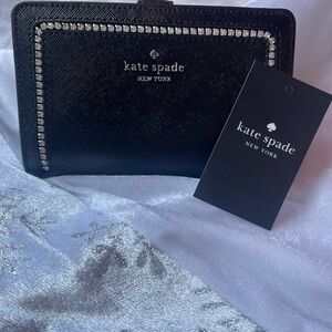Kate Spade Madison patent Crystal Wallet